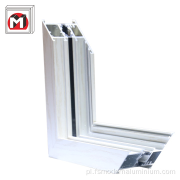 Niestandardowy profil aluminiowy dla szklanego okna dachu